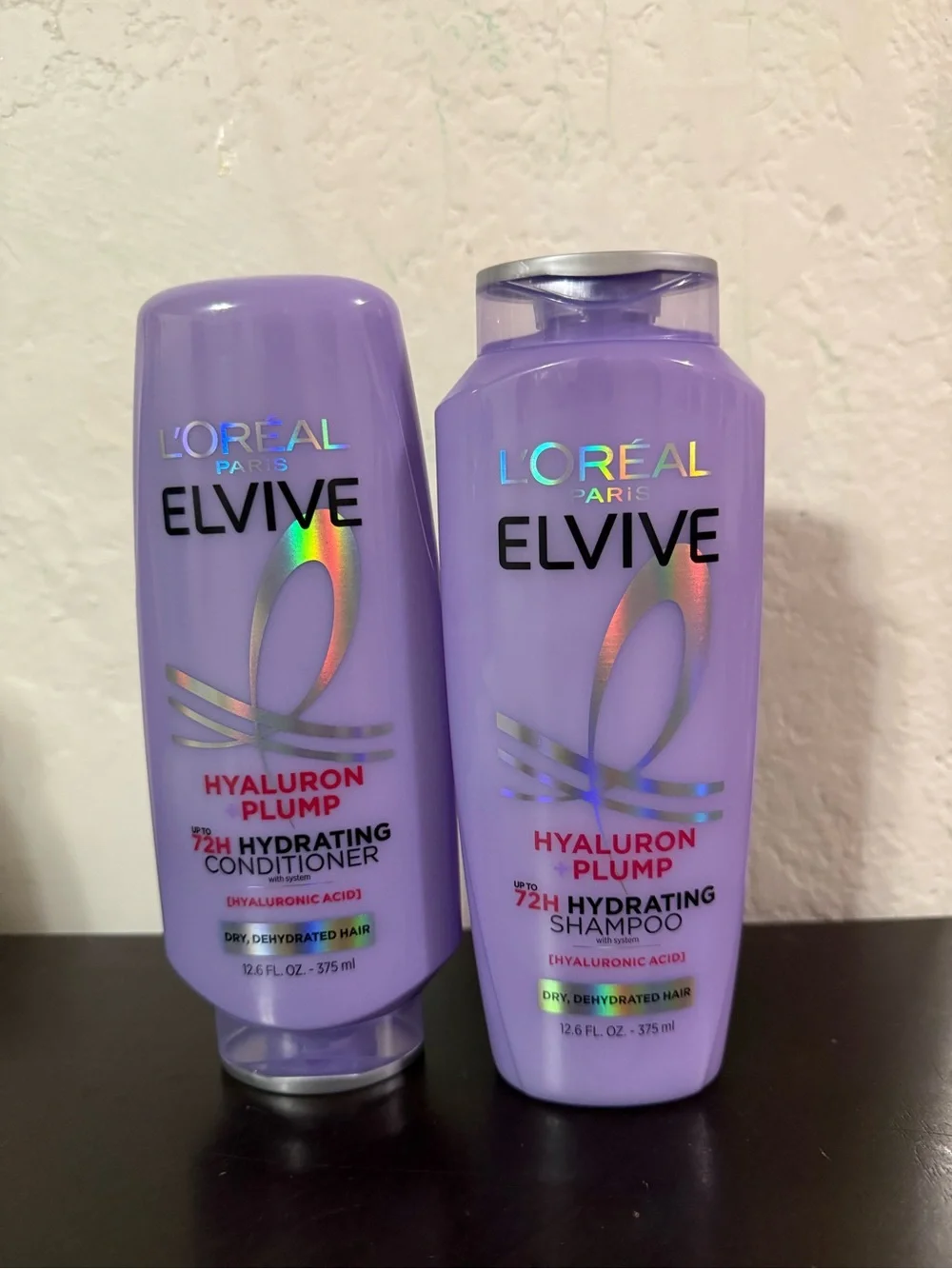 L'Oreal Elvive Hyaluron Plump Shampoo & Conditioner - Lavender Purple